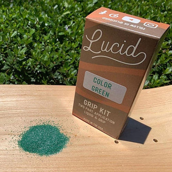 Lucid Grip - Colour - Green Skateboard Grip Tape