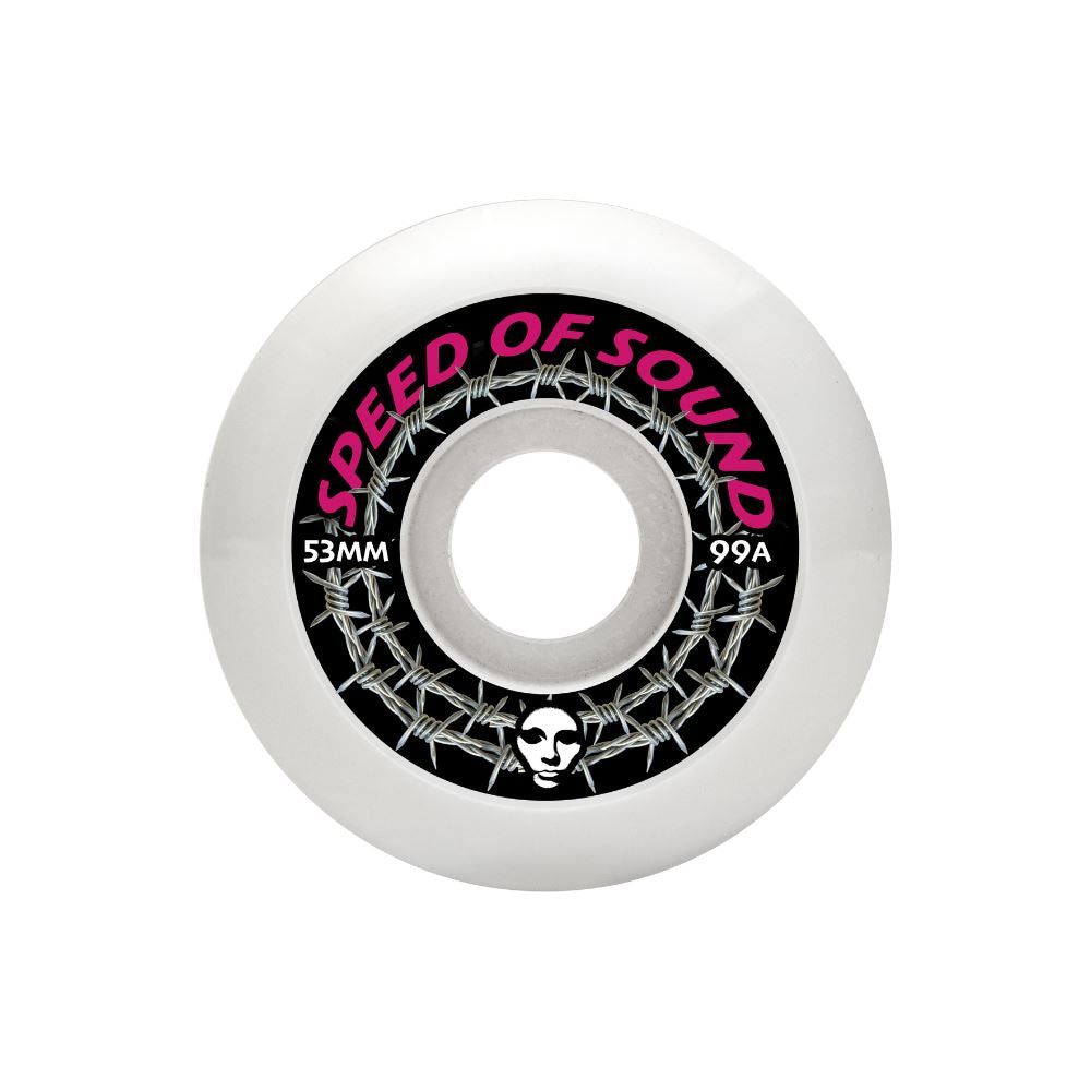 Opera SOS Barbwire Asymmetrical 101a Candle White Skateboard Wheels - 56mm