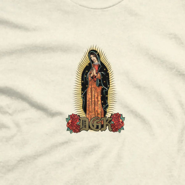 DGK Shine Tee Cream - Skatewarehouse.co.uk