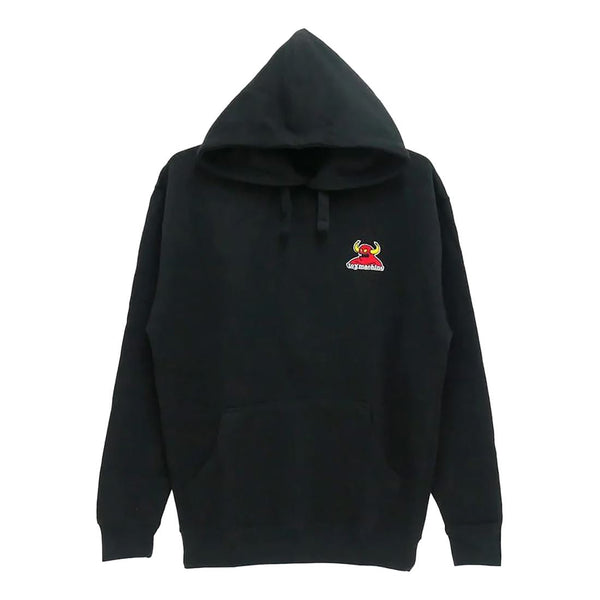 Toy Machine Monster Embroidered Hood Black - Skatewarehouse.co.uk