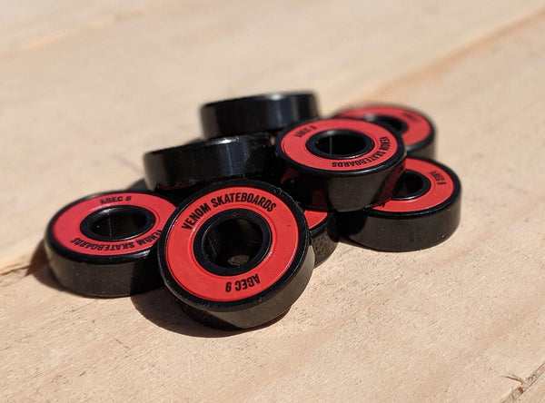 Venom Skateboards ABEC 9 Pro Skateboard Bearings - Skatewarehouse.co.uk