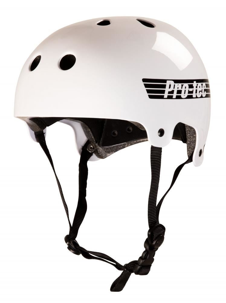 Pro-Tec Helmet Old School Cert Gloss White
