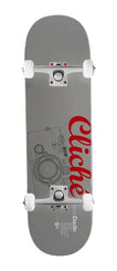 Heritage Cliché Jeremie Daclin Camera Grey x Venom Custom Complete Skateboard - 8.5"
