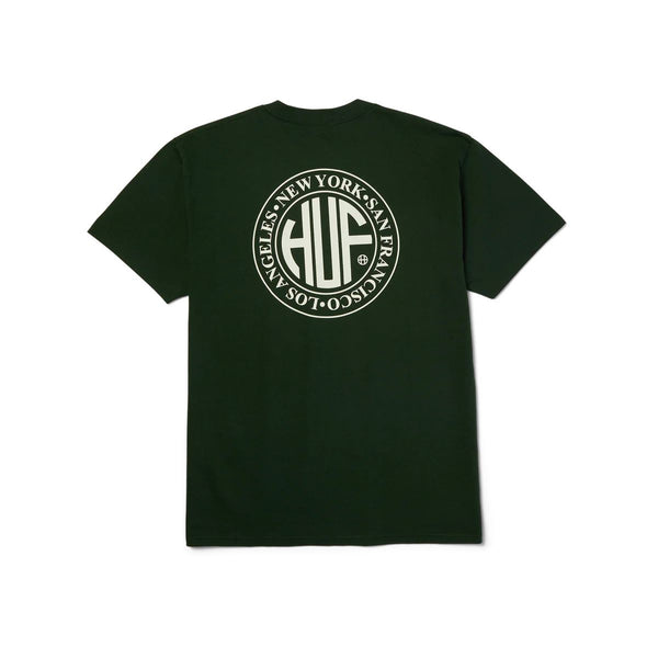 Regional S / S Tee (Forest Green / White)