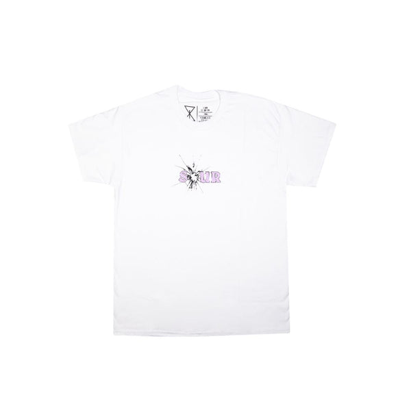 Sour Solution SourGlass T-Shirt White - Skatewarehouse.co.uk