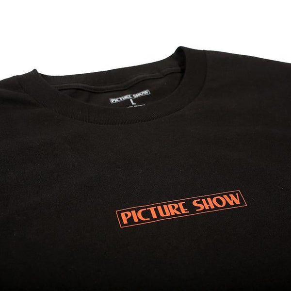 Picture Show Serpent Longsleeve Black - Skatewarehouse.co.uk