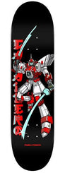 Powell Peralta Steve Caballero Gundam Black Skateboard Deck - 8.5" - Skatewarehouse.co.uk