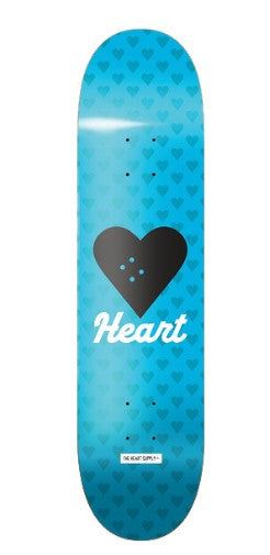 The Heart Supply HS Vertical Flow Blue x Venom Custom Complete Skateboard - 8.25