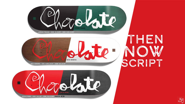 Chocolate Skateboard Then Now Stevie Perez Skateboard Deck - 8.4