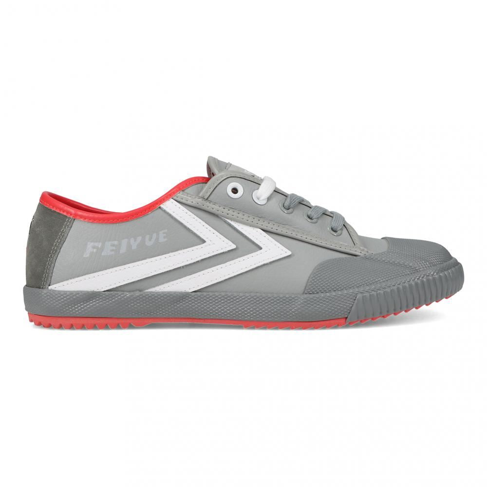 Feiyue Footwear Feiyue X Staple 1920 Martial Arts/Gym/Lifing Shoes - Grey / White Leather