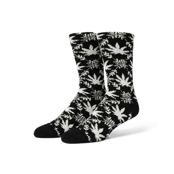 HUF Arctic Plantlife Fuzzy Sock (Black) - One Size
