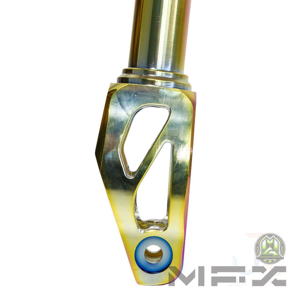 Madd Gear Mfx Affray Forks 120Mm - Neo Chrome - Skatewarehouse.co.uk