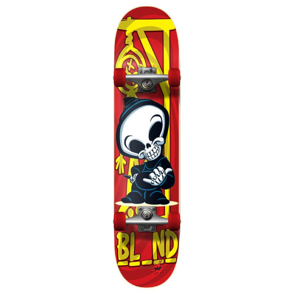 Blind Classic Hangman Soft Top Red Complete Skateboard - 7.0