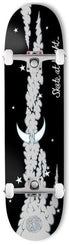 Drawing Boards Skate At Night Custom Complete Skateboard - 8.0"