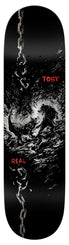 Real Toby Ryan Dog Bite (Black) Skateboard Deck - 8.25"