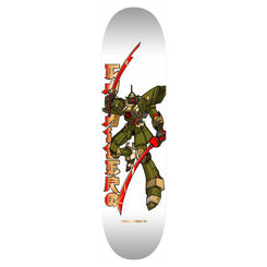 Powell Peralta Steve Caballero • Gundam • • White / Gold Foil Skateboard Deck - 8.25" - Skatewarehouse.co.uk