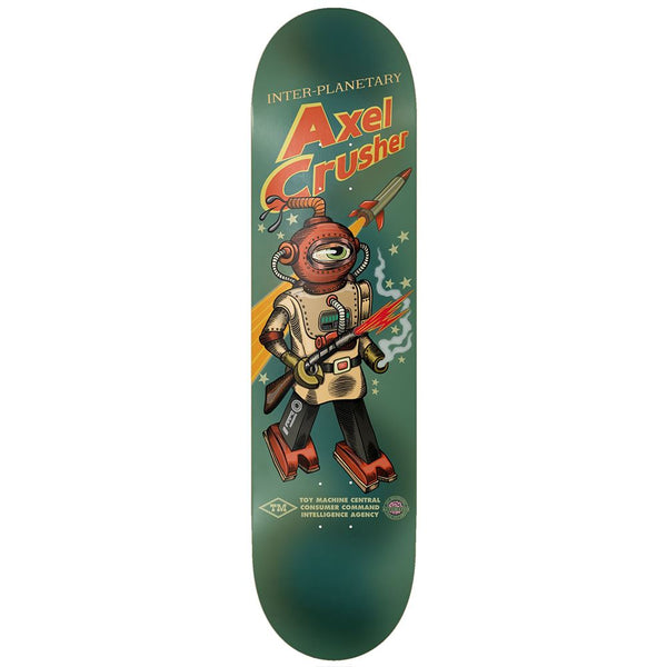 Toy Machine Axel Cruysberghs Robot Skateboard Deck - 8.0