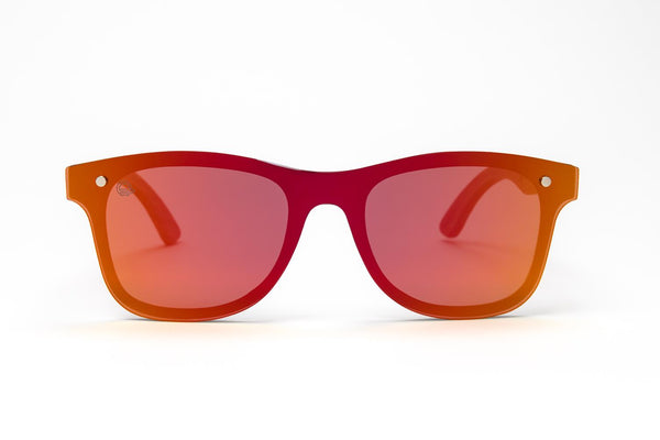 Luma Croyde Recycled Sunglasses - Fire - Skatewarehouse.co.uk