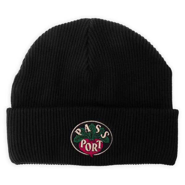Radish Beanie (Black) - O/S