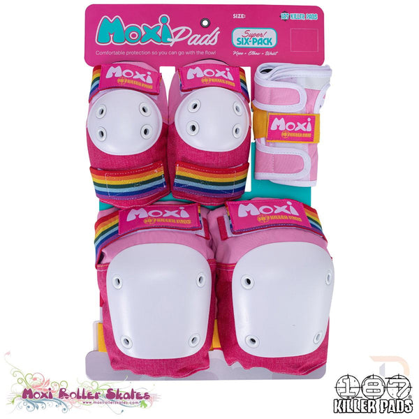 187 Killer Pads Six Pack Combo - Moxi Pink