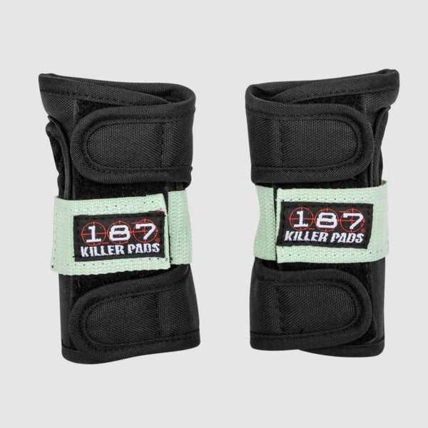 187 Killer Pads Jr. Six Pack Set Hibiscus - Pink / Green / Black - Skatewarehouse.co.uk