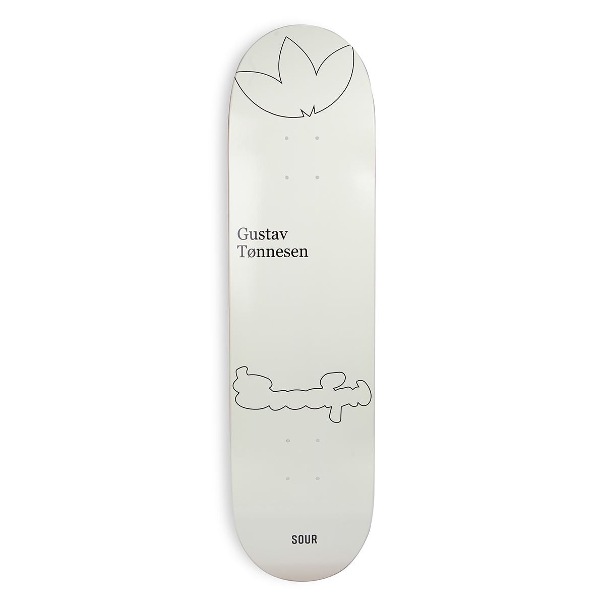 Sour Solution Gustav 'Stickers' Skateboard Deck - 8.25