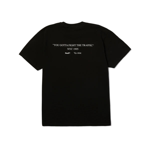 HUF Fight The Traffic S / S Tee (Black)