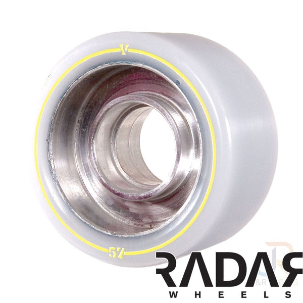 Radar (4) - Varsity PL x - White 101a Skateboard Wheels - 57mm