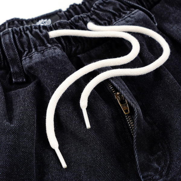 Magenta Loose Pants Black Denim - Skatewarehouse.co.uk