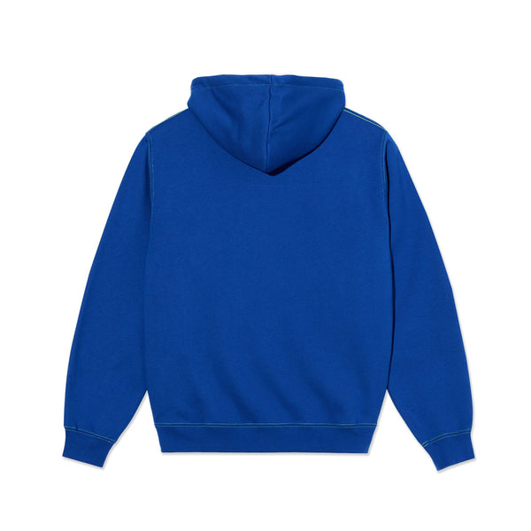 Polar Skate Co Contrast Dave Hoodie | Crude Logo (Egyptian Blue)