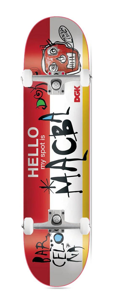 DGK 'My Spot Is Macba' x Venom Custom Complete Skateboard - 8.25"