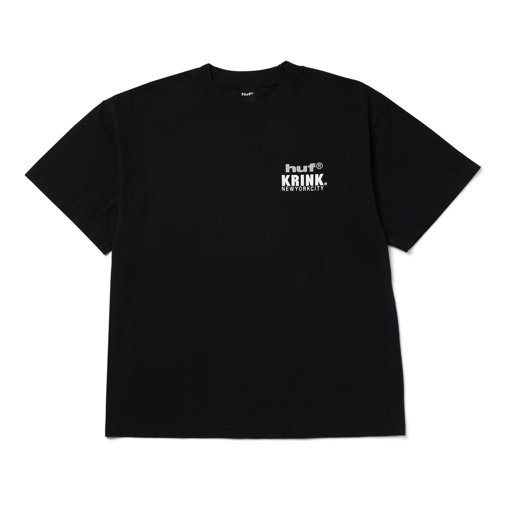 Huf x Krink Night Life T-Shirt - Black