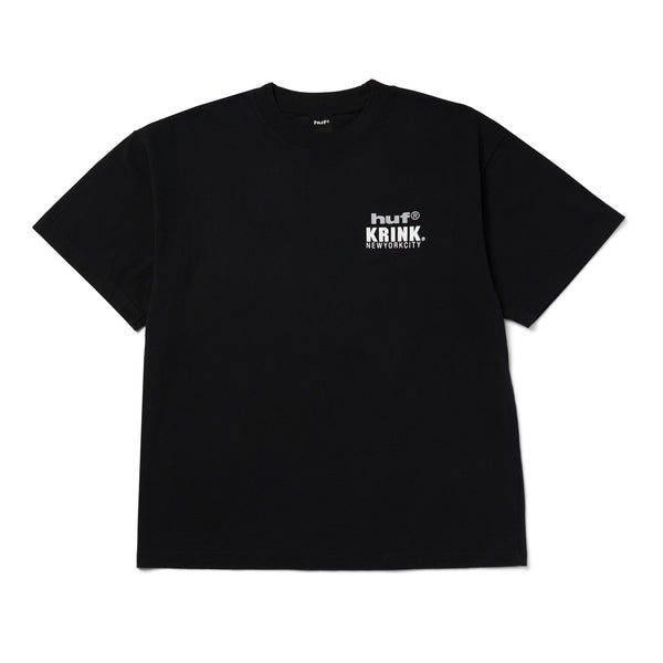 Huf x Krink Night Life T-Shirt - Black