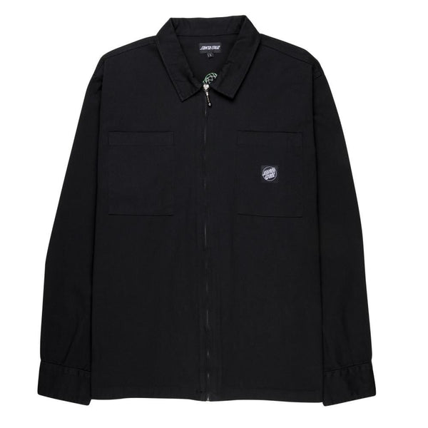 Santa Cruz Shirt Wireframe Screaming Hand Shirt - Black - Skatewarehouse.co.uk