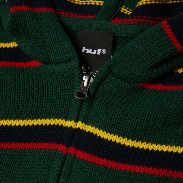 HUF Banks FZ Striped Hoodie (Sycamore)