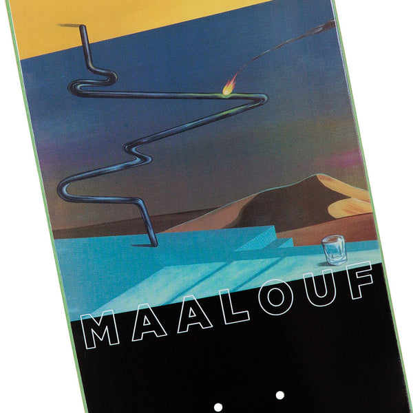 WKND Christian Maalouf Fire In The Pipe Skateboard Deck - 8.0