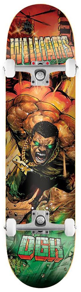 DGK Stevie Williams 'Rage' x Venom Custom Complete Skateboard - 7.9