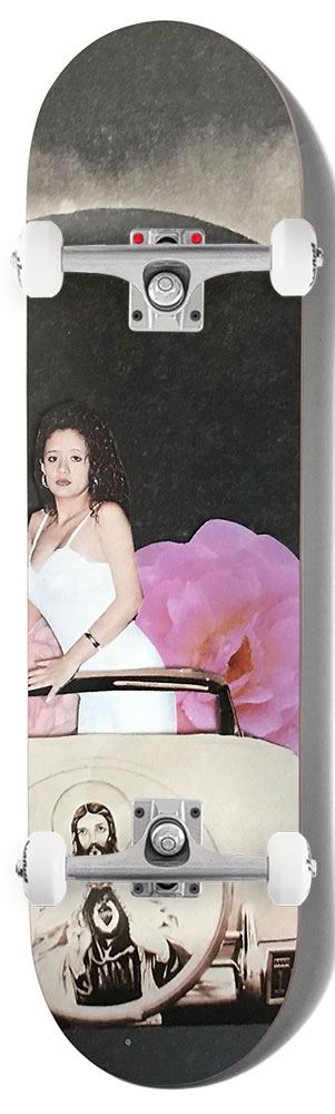 Chocolate Quince Stevie Perez x Venom Custom Complete Skateboard - 8.4