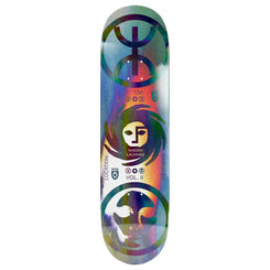 Opera Nassim Lachhab Crypto EX7 Black / Oil Slick Skateboard Deck - 8.375"