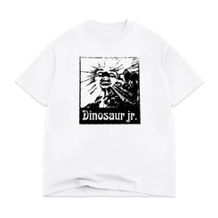 Color Bars x Dinosaur Jr Sun Tee White