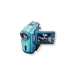 HUF H Cam Sticker (Blue) - One Size