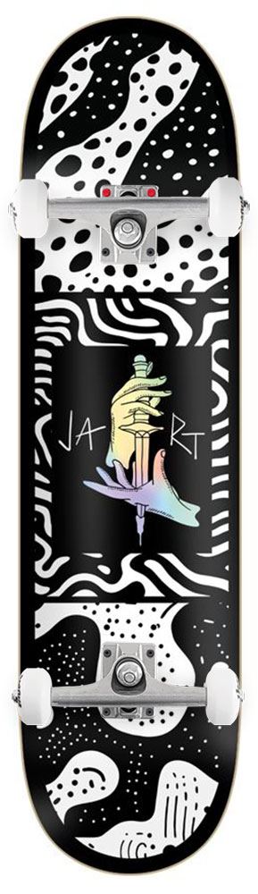 Jart Harlequin LC Mini II Jart x Venom Custom Complete Skateboard - 7.5" - Skatewarehouse.co.uk