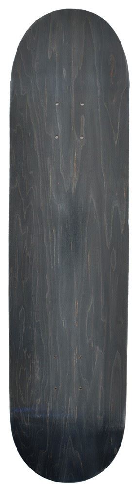 Venom Blank Skateboard Deck - Black - 7.75