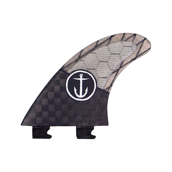 Captain Fin Co - CF Quickness Tri - SM / MD / LG - Black (Snap-In / FCS II) - S