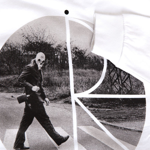 Polar Skate Co Fill Logo LS Tee | Klez Crossing (White)