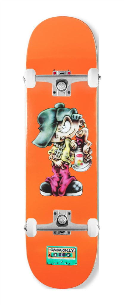 Cash Only 'Lad' x Venom Custom Complete Skateboard - 8.5"