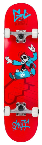 Enuff Skully Junior Junior Red Complete Skateboard - 7.25" - Skatewarehouse.co.uk