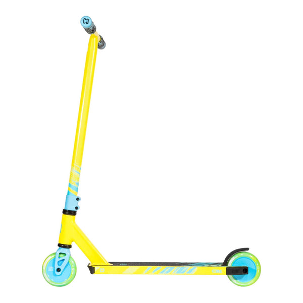 CORE CB1 Complete Scooter - Highlighter Yellow / Blue