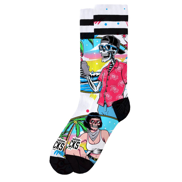 American Socks Neon Paradise - Mid High Socks