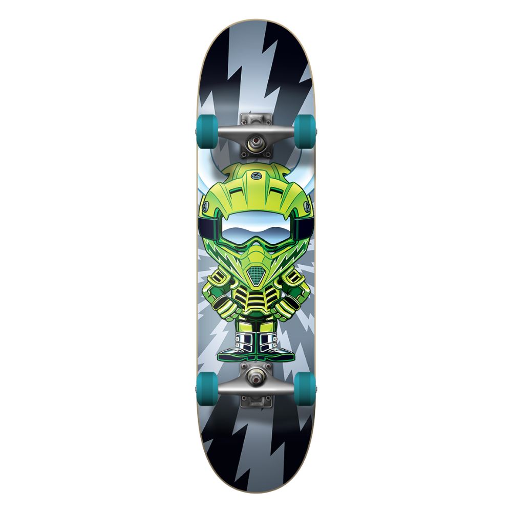 Speed Demons Supercross Soft Top Multi Complete Skateboard - 7.0"